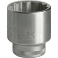 Stahlwille Tools 10 mm (3/8") Socket Size 24 mm L.35 mm 02010024